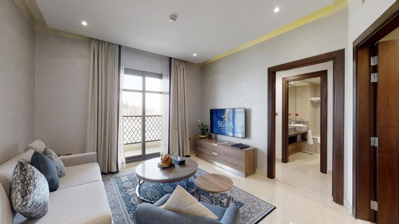 דובאי Suha Park Hotel Apartments, Waterfront Jaddaf מראה חיצוני תמונה