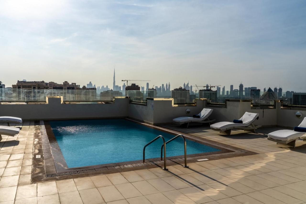 דובאי Suha Park Luxury Hotel Apartments, Waterfront Jaddaf מראה חיצוני תמונה