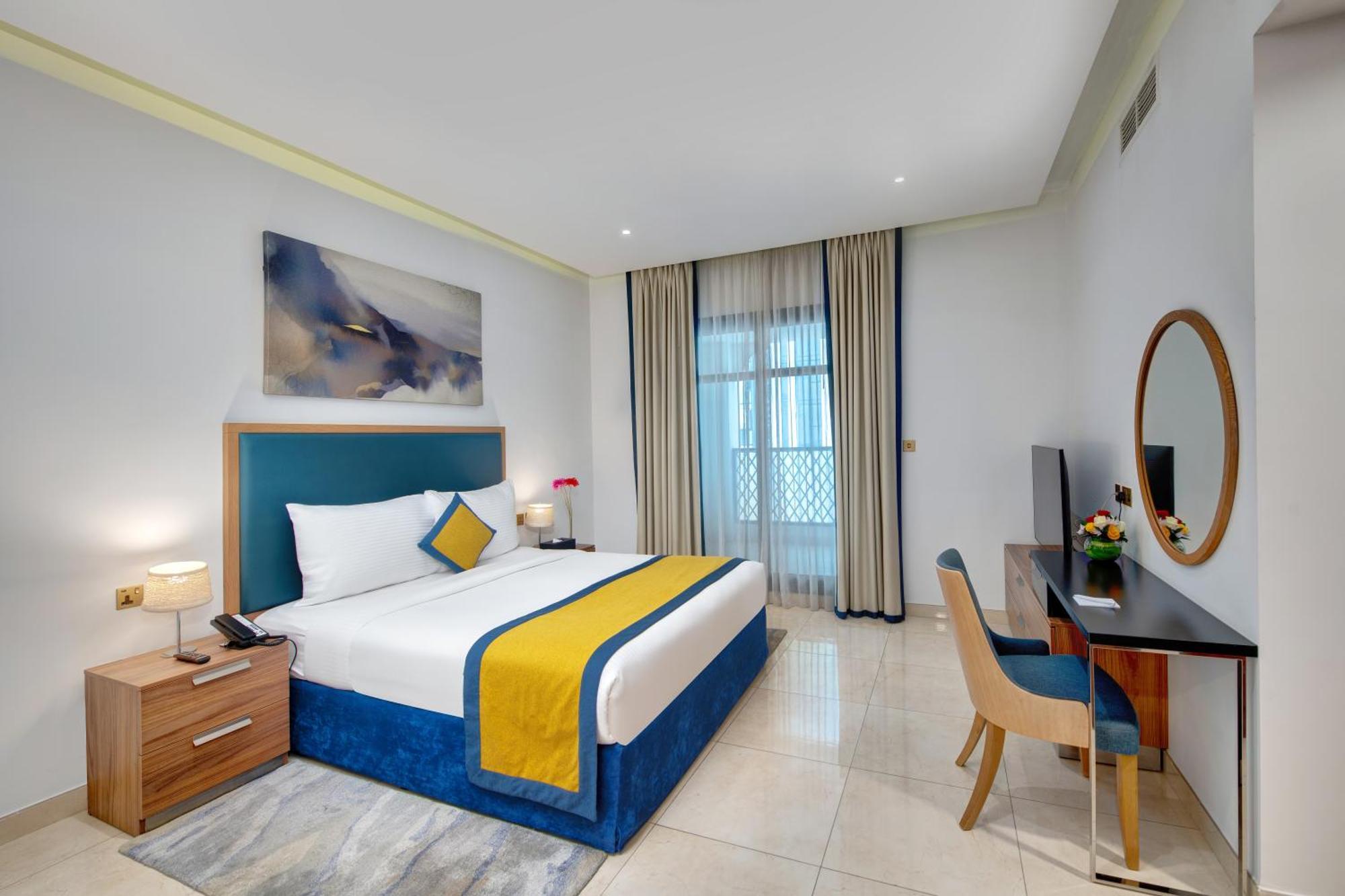 דובאי Suha Park Hotel Apartments, Waterfront Jaddaf מראה חיצוני תמונה