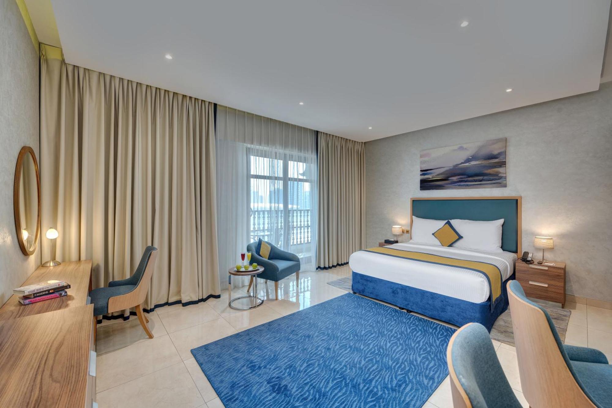 דובאי Suha Park Hotel Apartments, Waterfront Jaddaf חדר תמונה