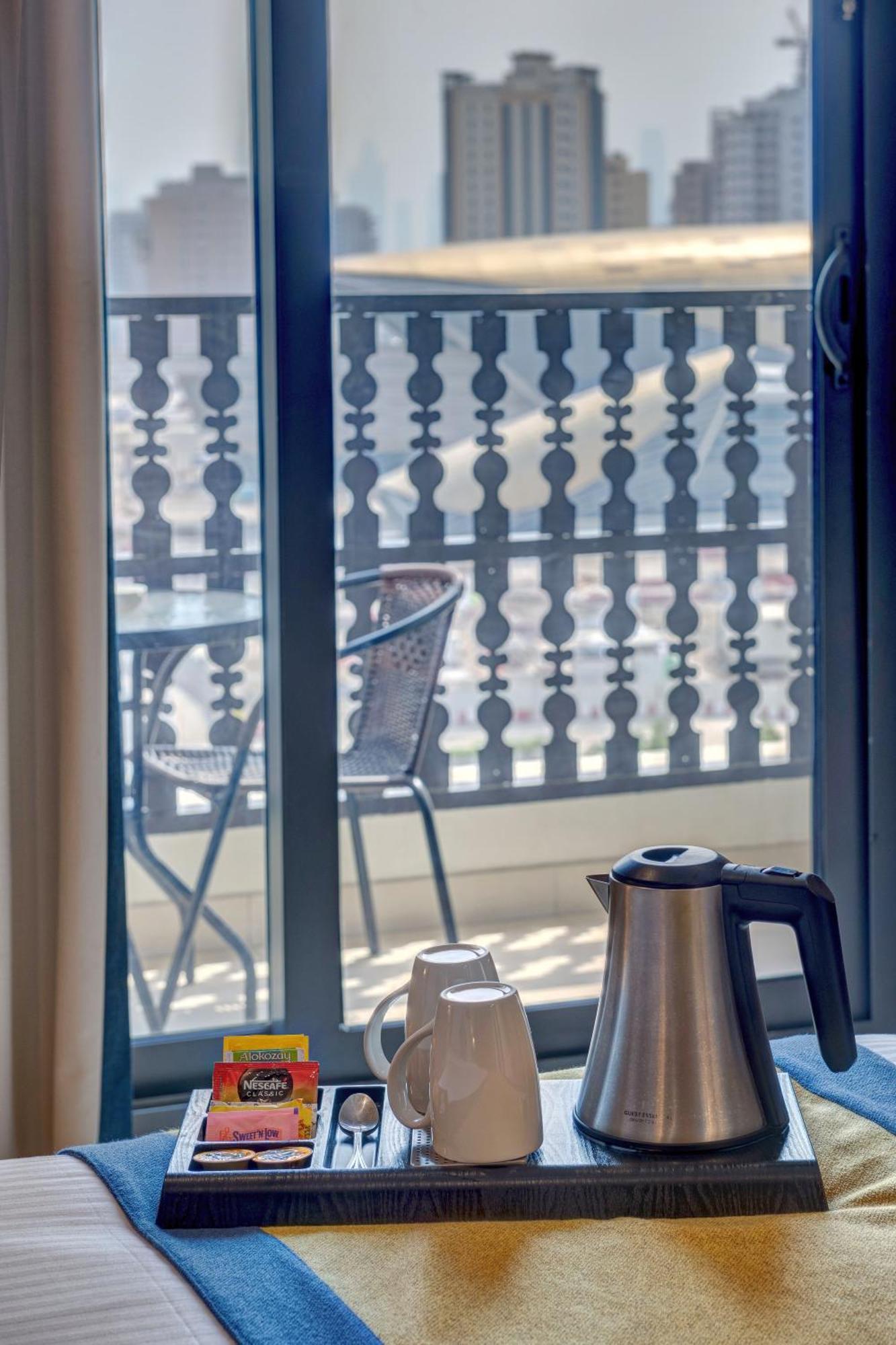 דובאי Suha Park Hotel Apartments, Waterfront Jaddaf מראה חיצוני תמונה