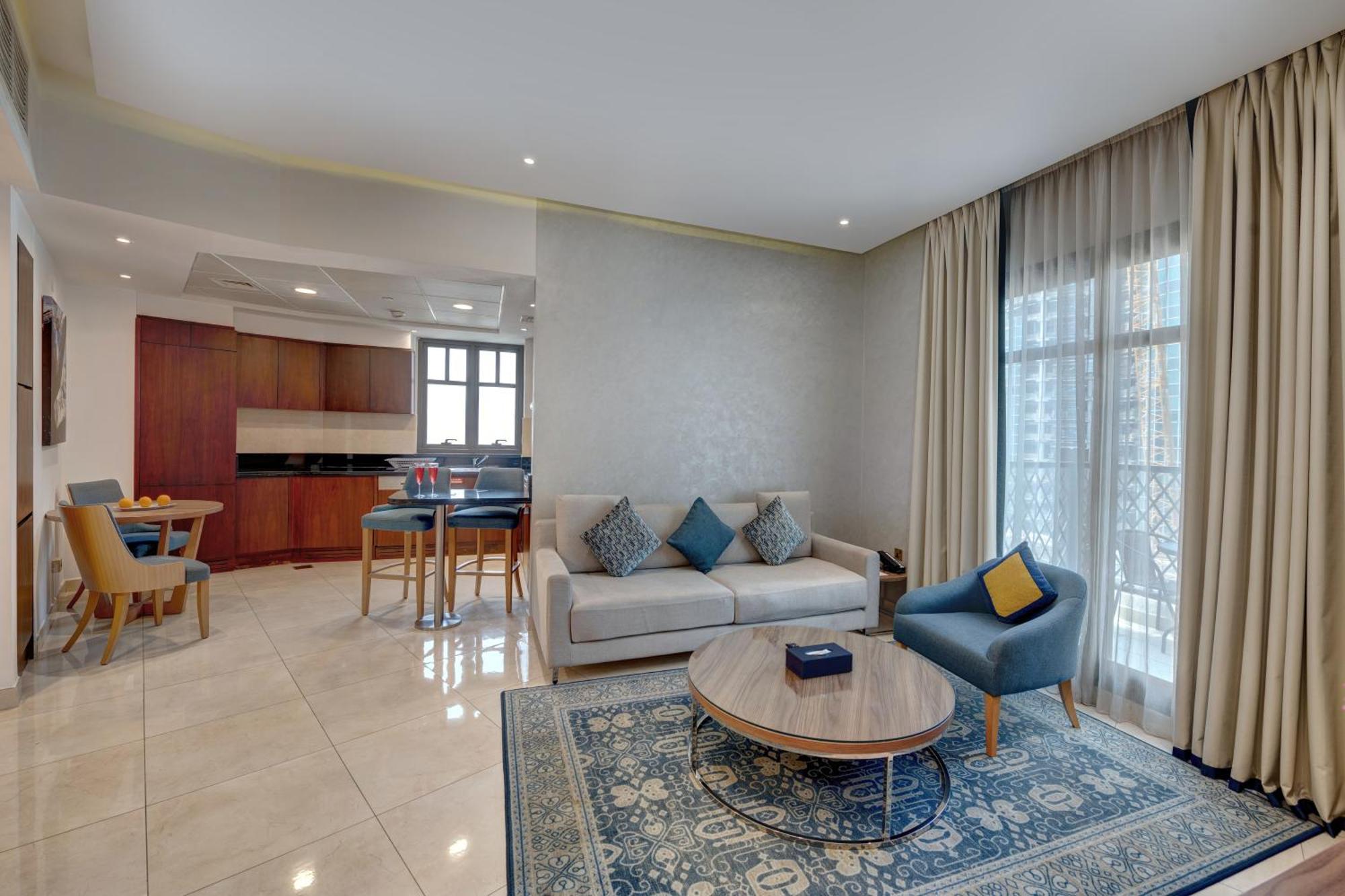דובאי Suha Park Hotel Apartments, Waterfront Jaddaf מראה חיצוני תמונה